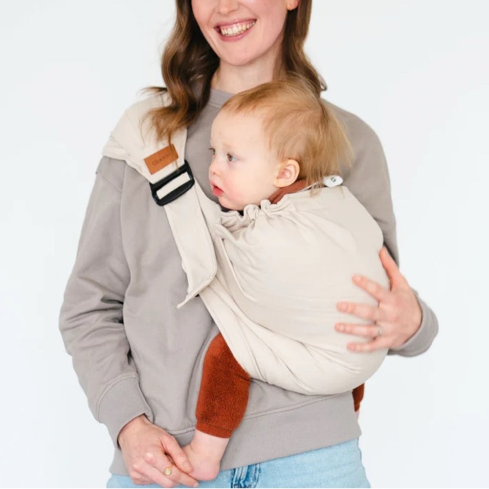 Qookie Go Hip Carrier - Cream